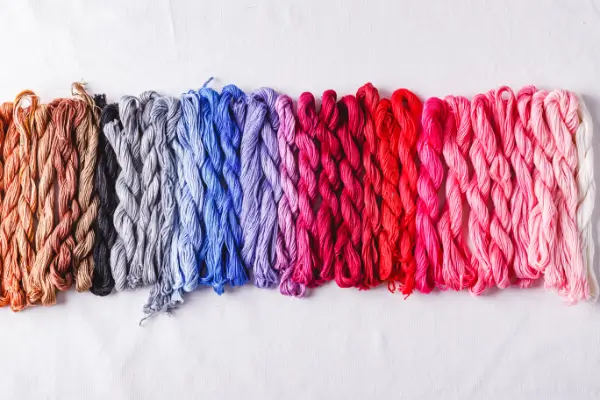 Colorful threads