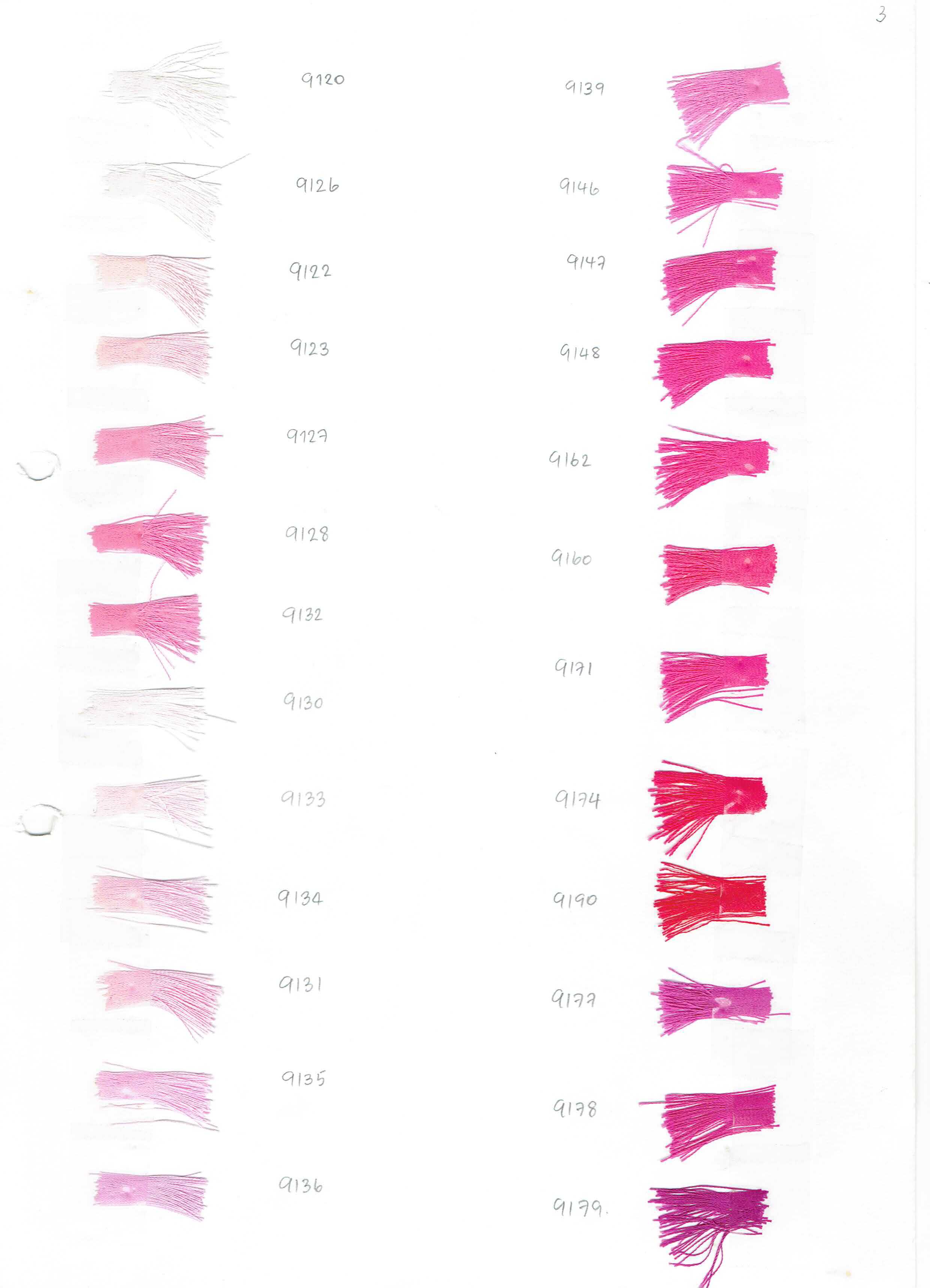 Example pink dye