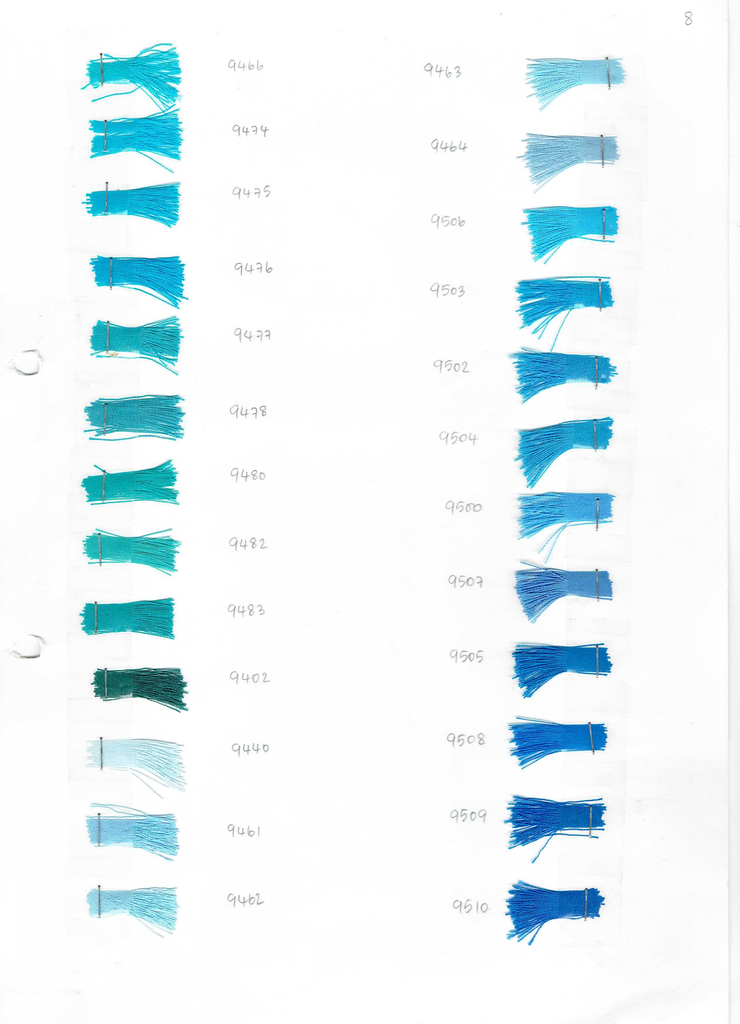 Example blue dye
